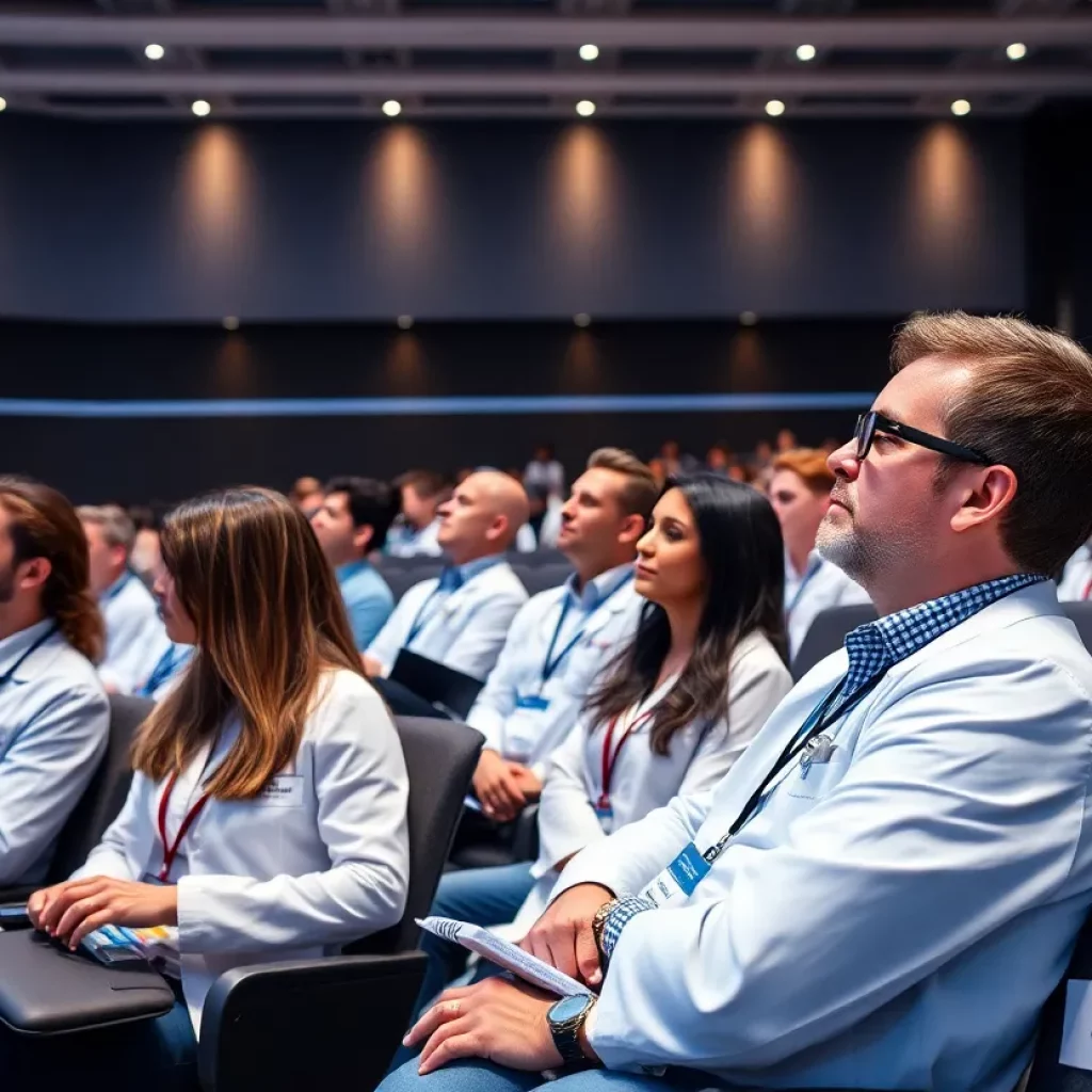 Healthcare professionals gathered at the Cardiovascular Summit