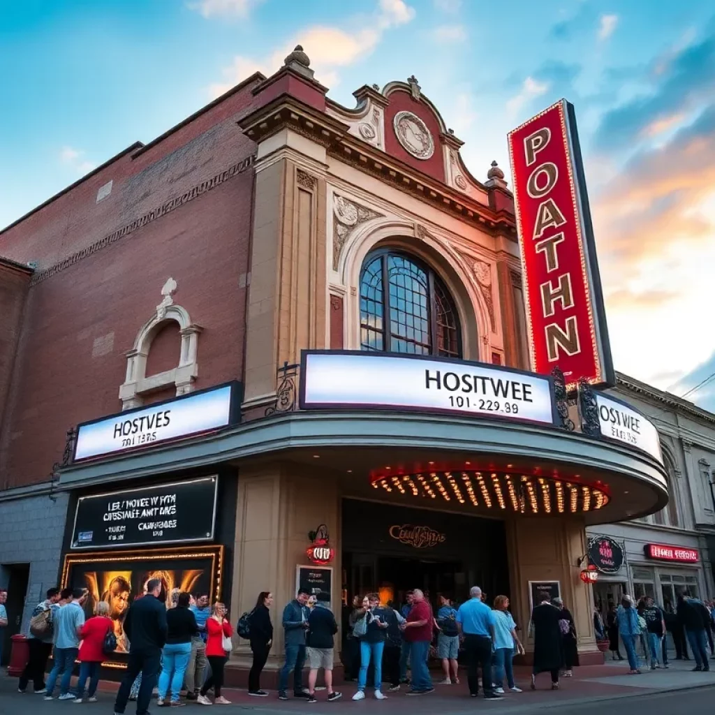 Cameo Theatre in Bristol with audience outside