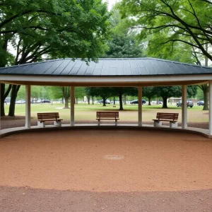 Rotary Park in Kingsport after pavilion removal