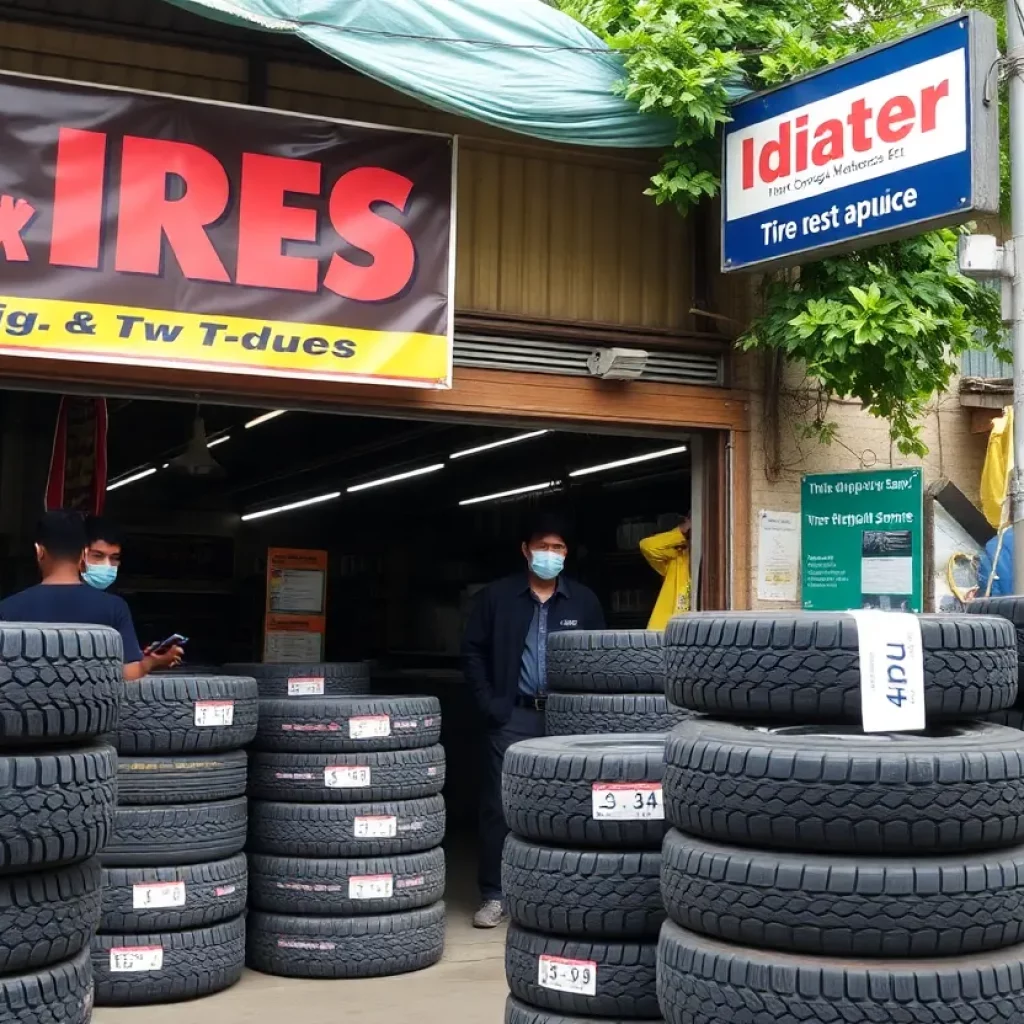 Tire Shop Adapts to Trade Changes