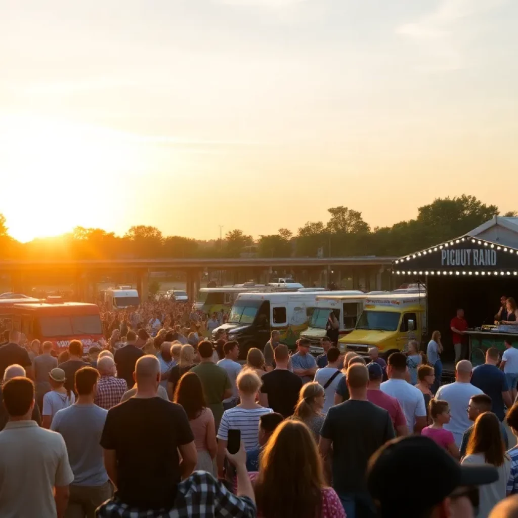 Crowd enjoying live music at Covered Bridge Jams