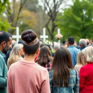 Community members gathered for a memorial service in Chattanooga.