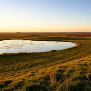 Tranquil farm landscape in Neergabby, WA