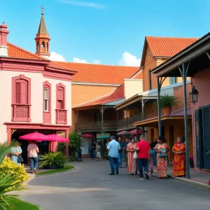 Cultural landscape of Louisiana showcasing Creole heritage.