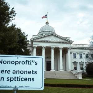 Illustration depicting the investigation of Hope Florida Foundation