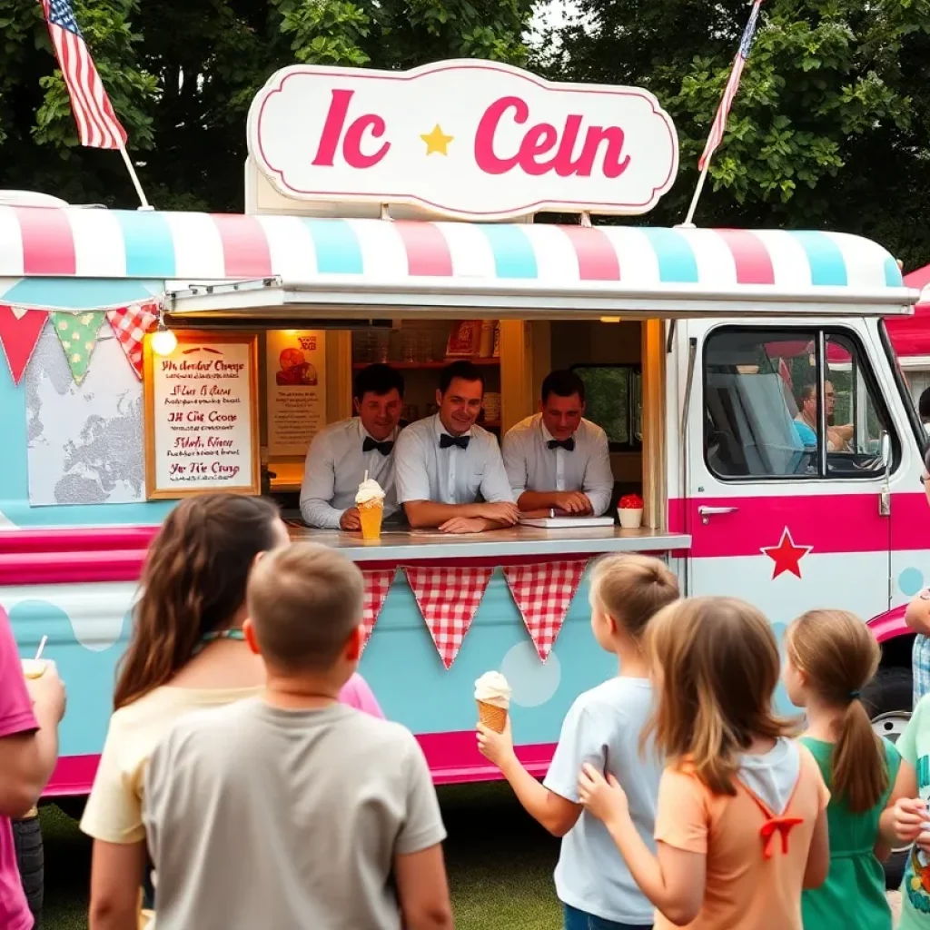 Mobile Ice Cream Business by Young Entrepreneurs