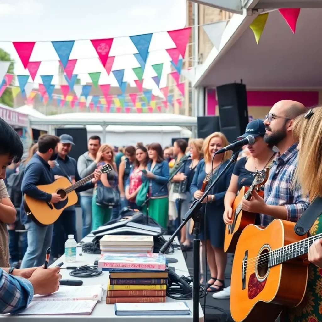 Community festival in Bristol with performances and activities