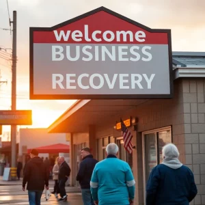Business Recovery Center for Storm Victims