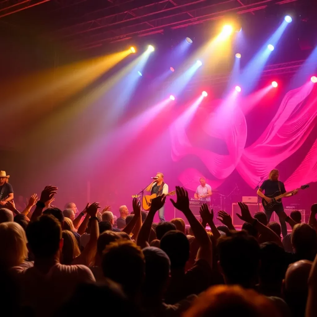 Cody Parks and The Dirty South performing live on stage
