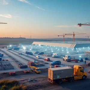 Ford BlueOval City Construction