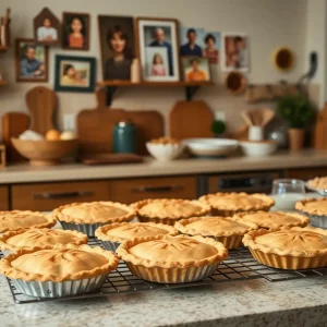 A kitchen filled with baked goods and family memories