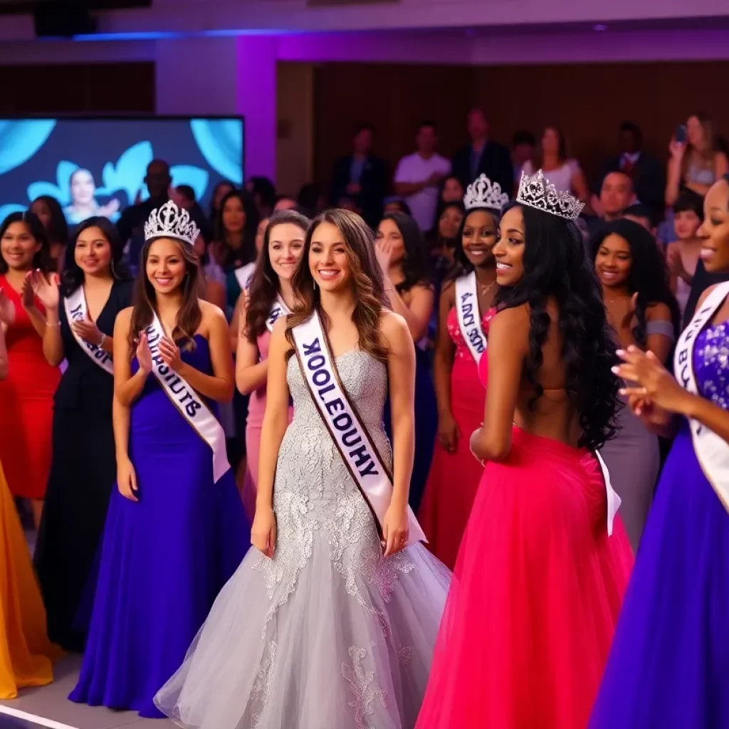 Contestants at Miss Tennessee USA pageant