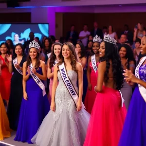 Contestants at Miss Tennessee USA pageant