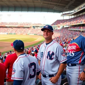 MLB game featuring Braves and Reds at Bristol Motor Speedway