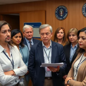 State Department employees expressing concern about upcoming layoffs