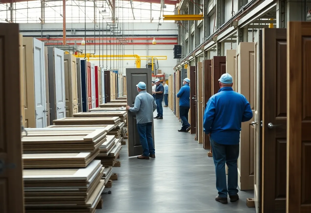 Workers at Clayton Supply's Morristown manufacturing facility
