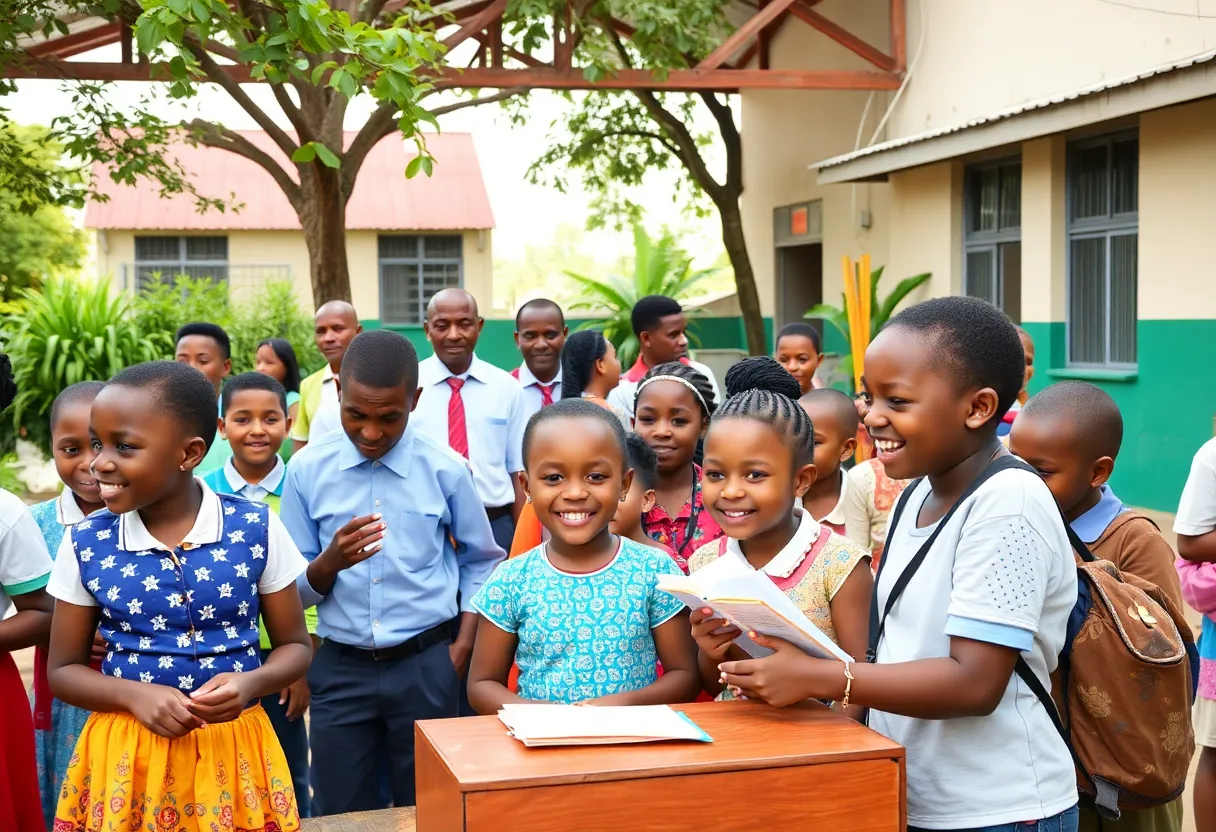 Community members gathered in tribute to a beloved educator.