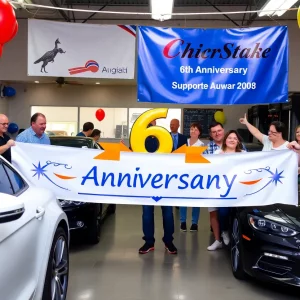 Detailed Automotive 6th Anniversary Celebration