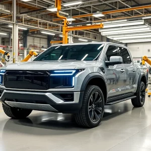 Ford Electric Pickup Manufacturing