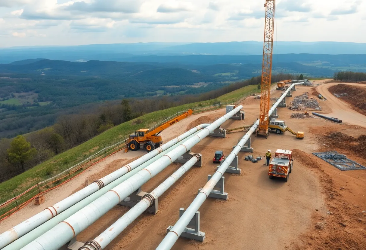Natural Gas Pipeline Expansion in Tennessee