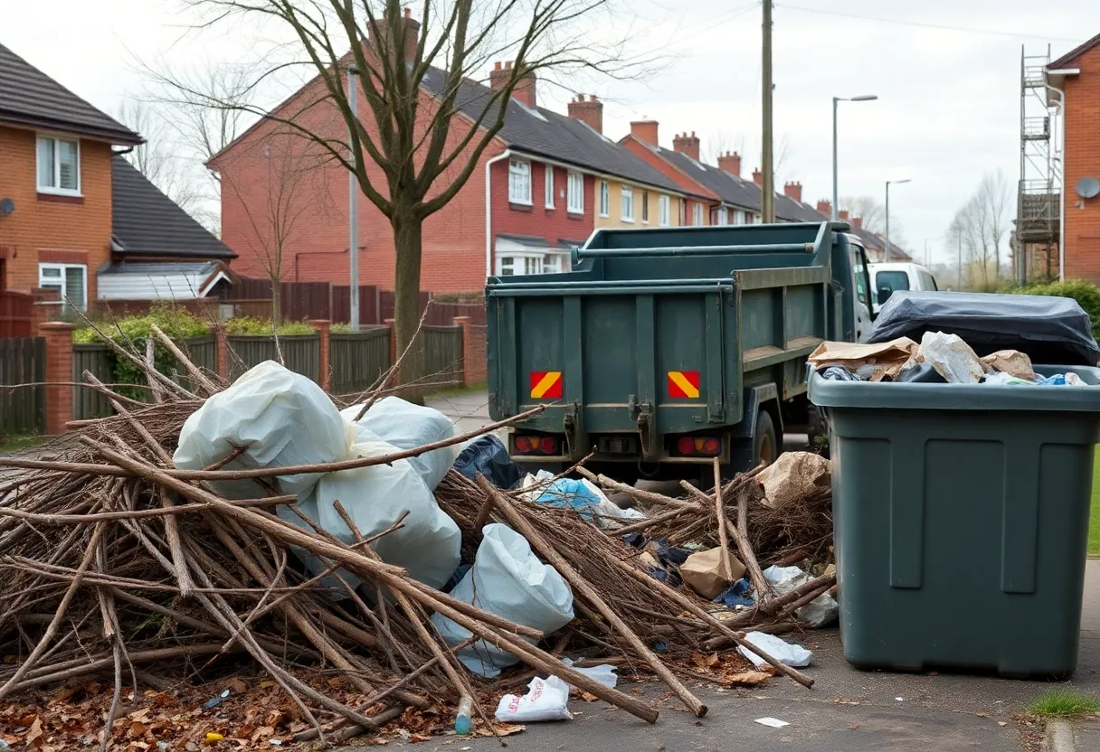 Bulk waste collection in Bristol, Virginia
