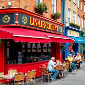 View of a bustling Indian restaurant in Bristol