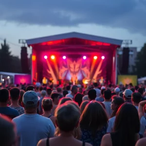 Crowd at Bristol Rhythm & Roots Reunion enjoying live music