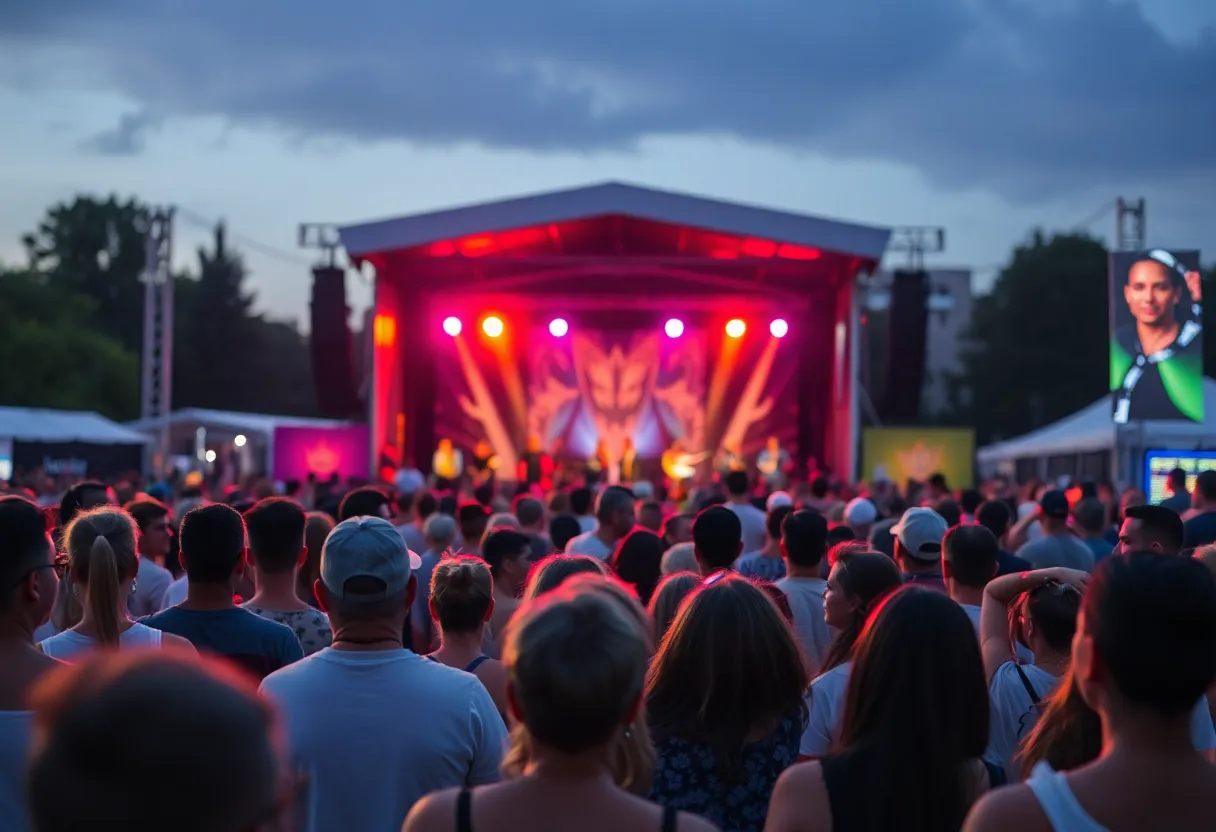 Crowd at Bristol Rhythm & Roots Reunion enjoying live music