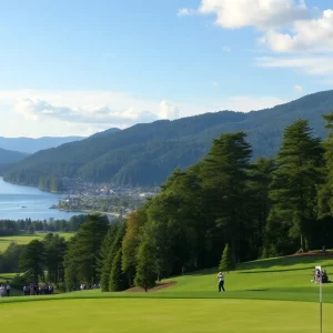 Golfing event at Delaware Open Championship