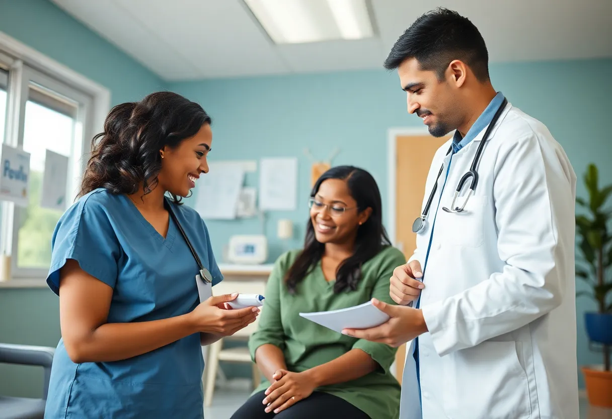 ETSU Health Family Medicine Bristol team at the award ceremony