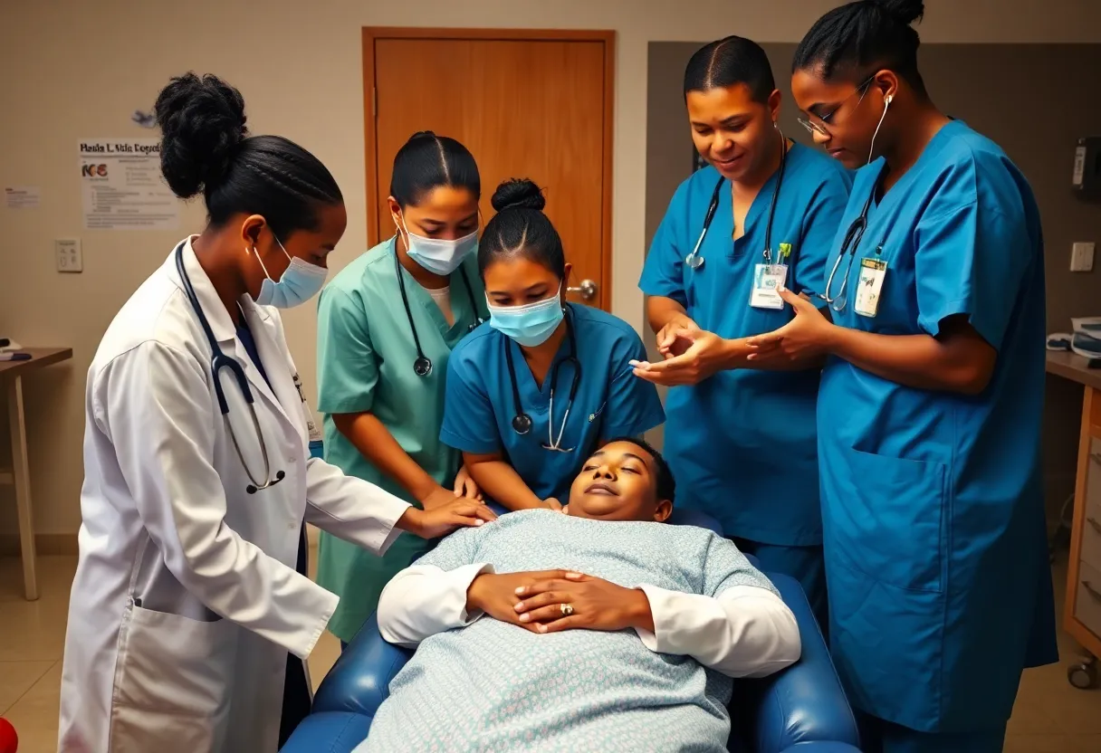 ETSU Health Family Medicine Bristol residents providing patient care