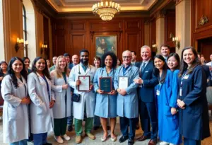 Celebration of health care education achievements