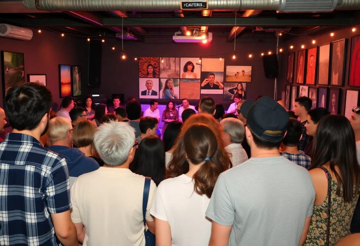 Community gathering at Paramount Bristol during the Season of Giving