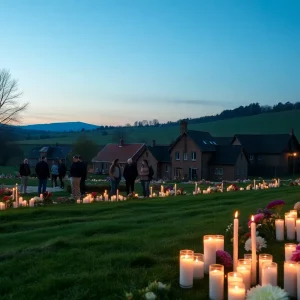Community memorial for beloved residents