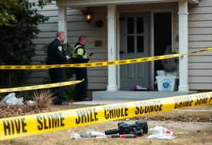 Police operation at a condemned property in Bristol, investigating drug activity.