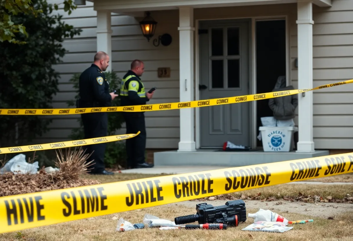 Police operation at a condemned property in Bristol, investigating drug activity.