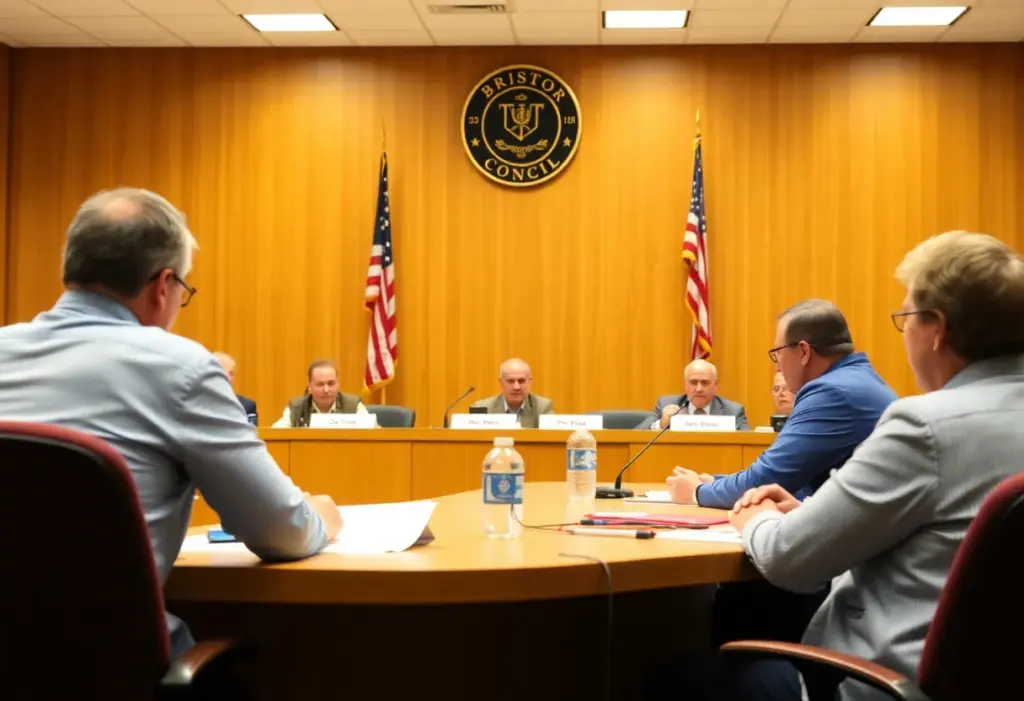 Bristol TN City Council discussing moratorium on data processing centers