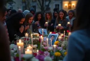 Attendees at Charlie Kirk's memorial service reflect on his life.
