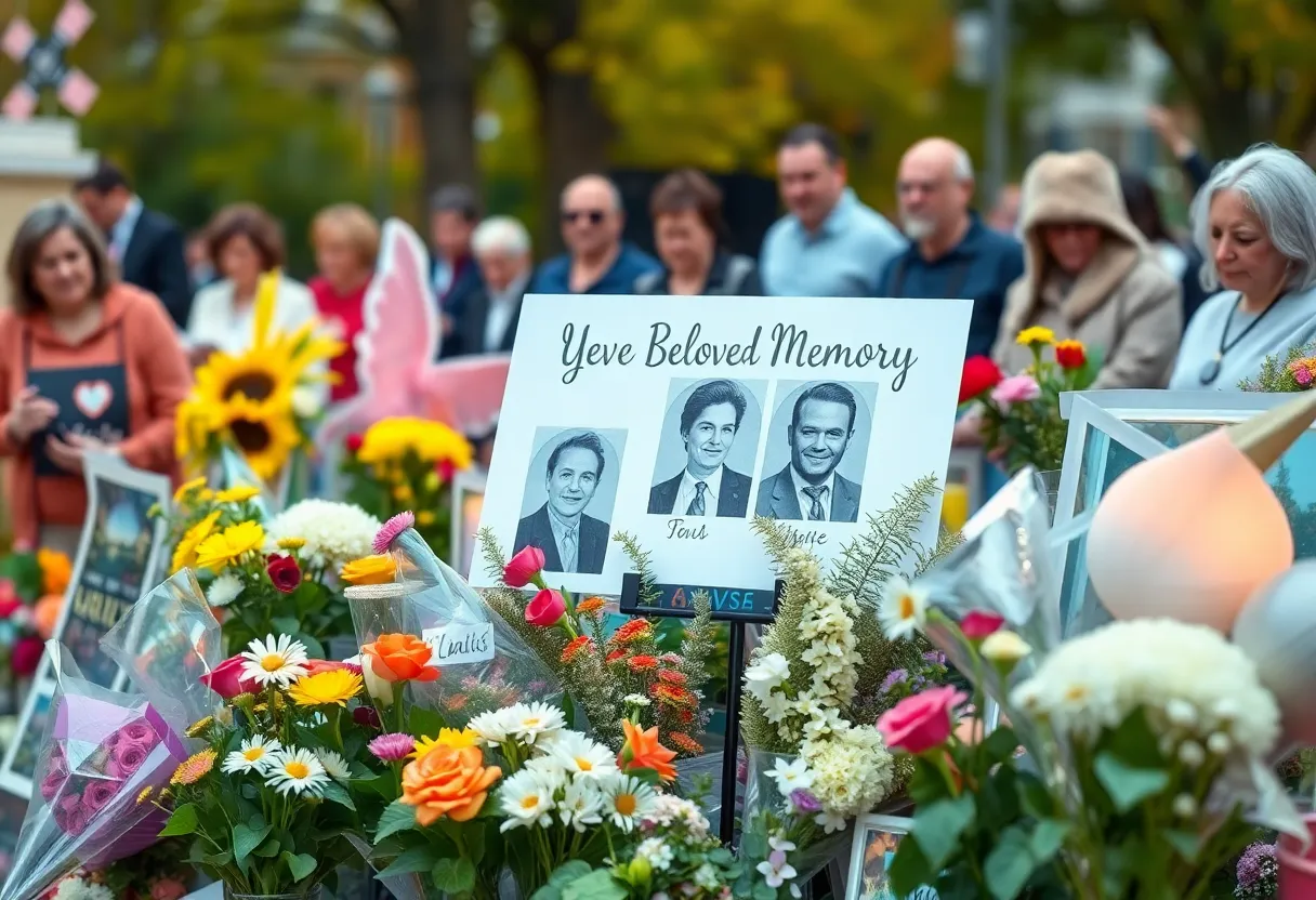 Memorial gathering in Pikeville for three community members