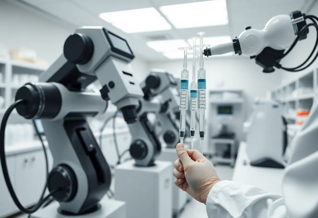 IV compounding robots in action at Bristol Regional Medical Center