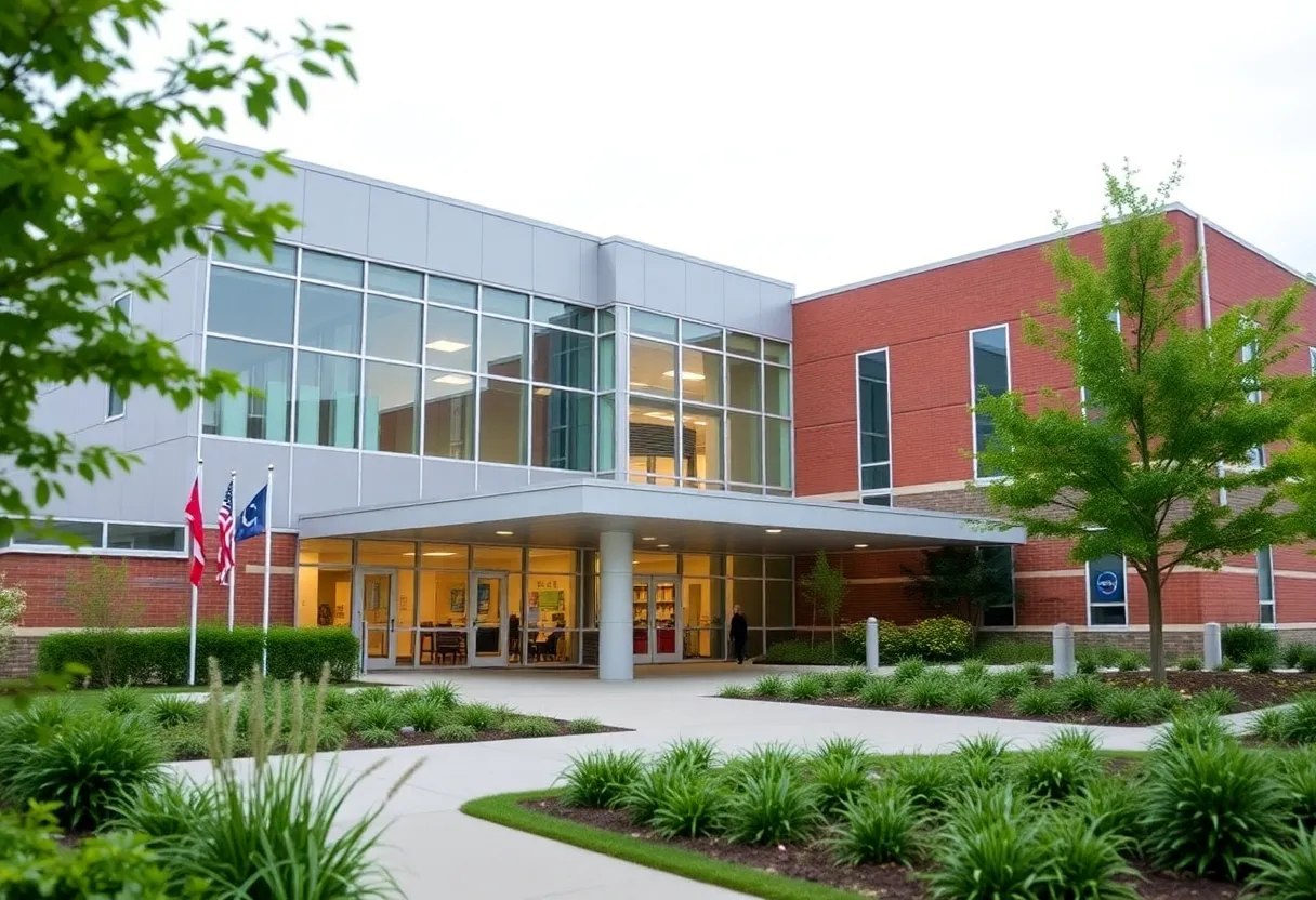 Exterior view of Johnson City Medical Center