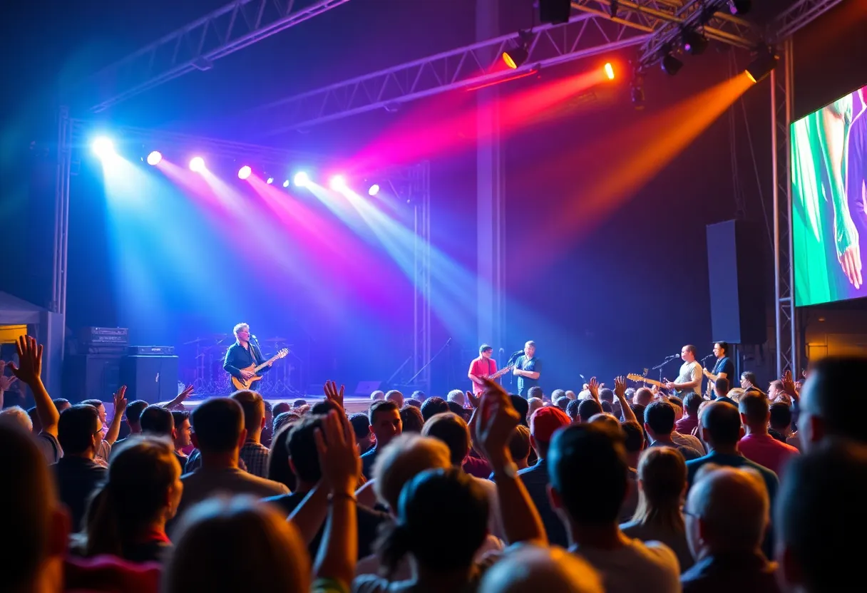 A concert in Knoxville featuring diverse performances.