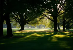 Landscape honoring Lonnie D. Bristol's memory
