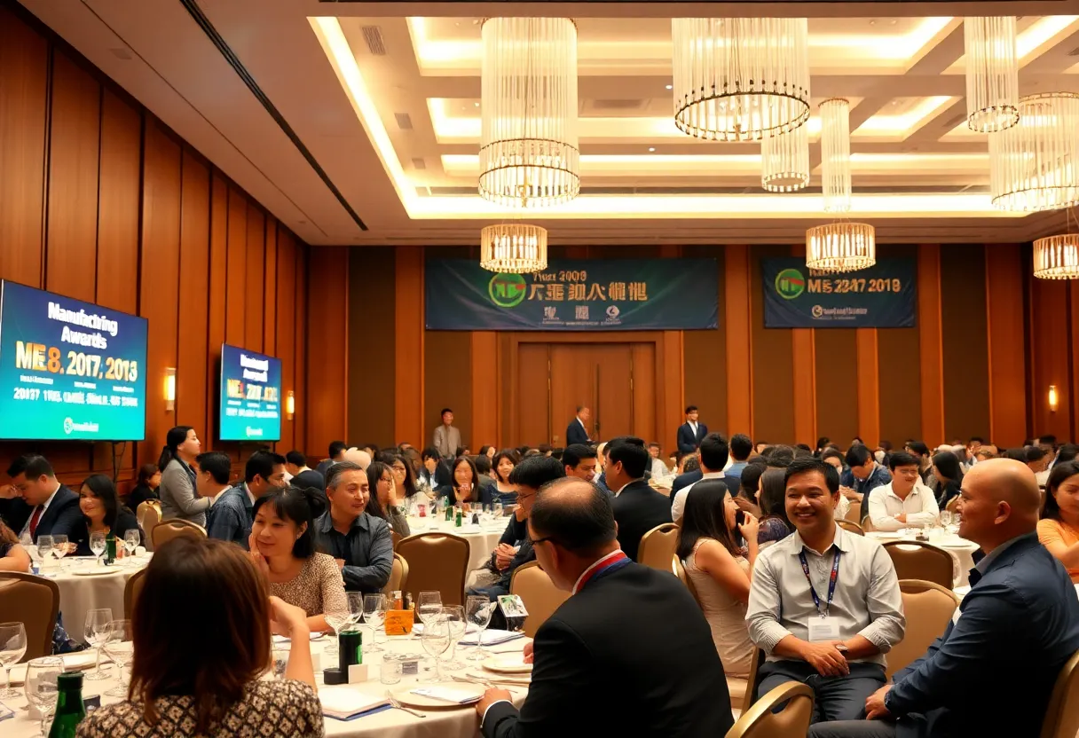 Attendees at the Manufacturing Awards Banquet in Virginia