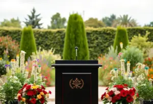Ceremony for the Presidential Medal of Freedom in a Rose Garden