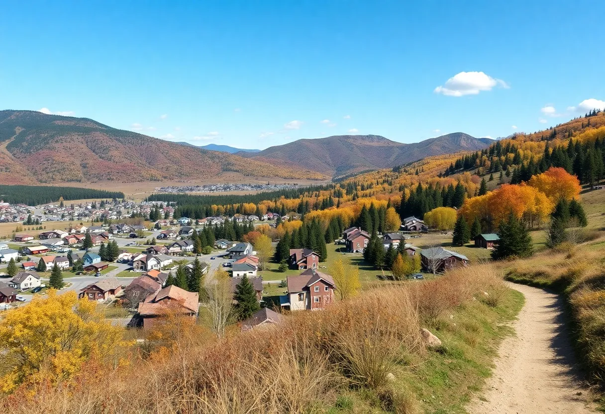 Scenic view of Damascus with potential development areas
