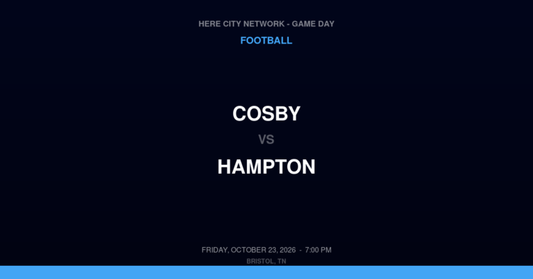 Cosby 46, Hampton 30