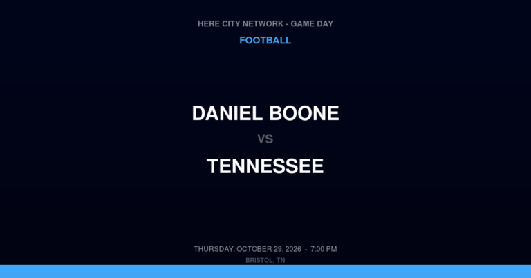 Daniel Boone at Tennessee