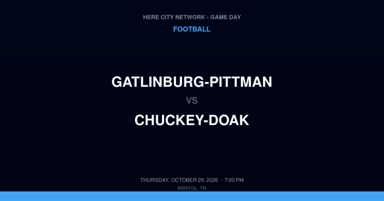 Gatlinburg-Pittman at Chuckey-Doak