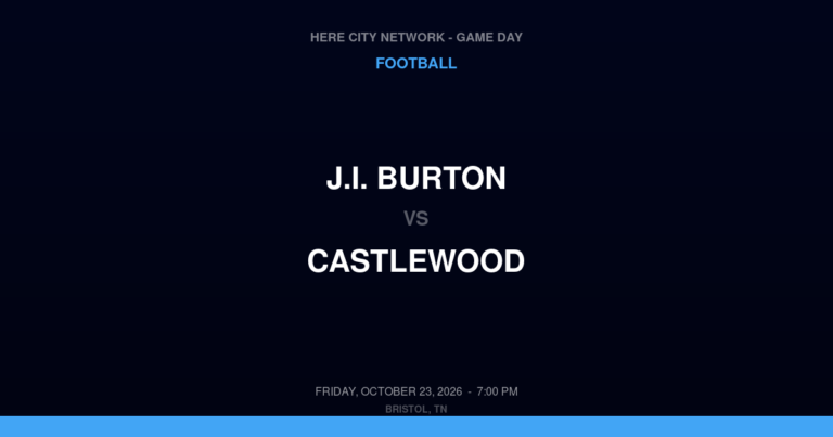 J.I. Burton 50, Castlewood 29